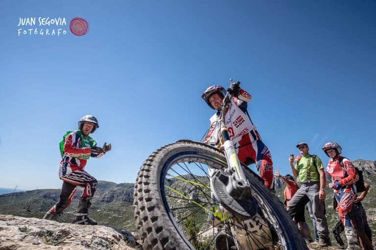 Fotografia de eventos deportivos trial en Tarragona