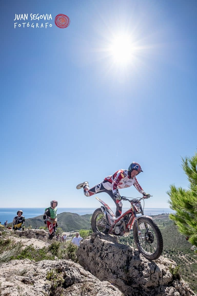 Fotografia de eventos deportivos trial en Tarragona