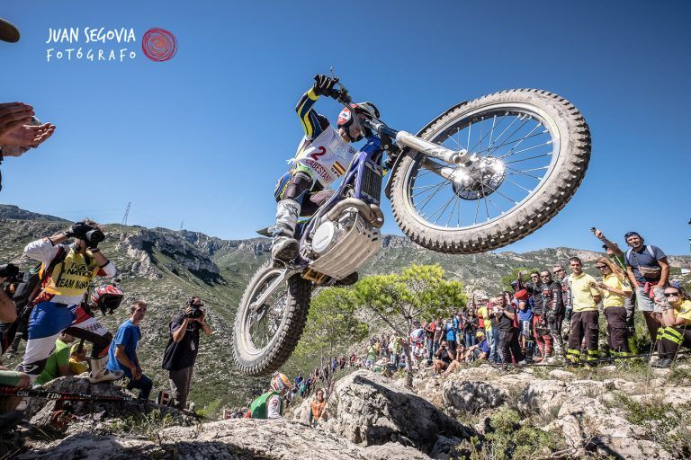 Fotografia de eventos deportivos trial en Tarragona