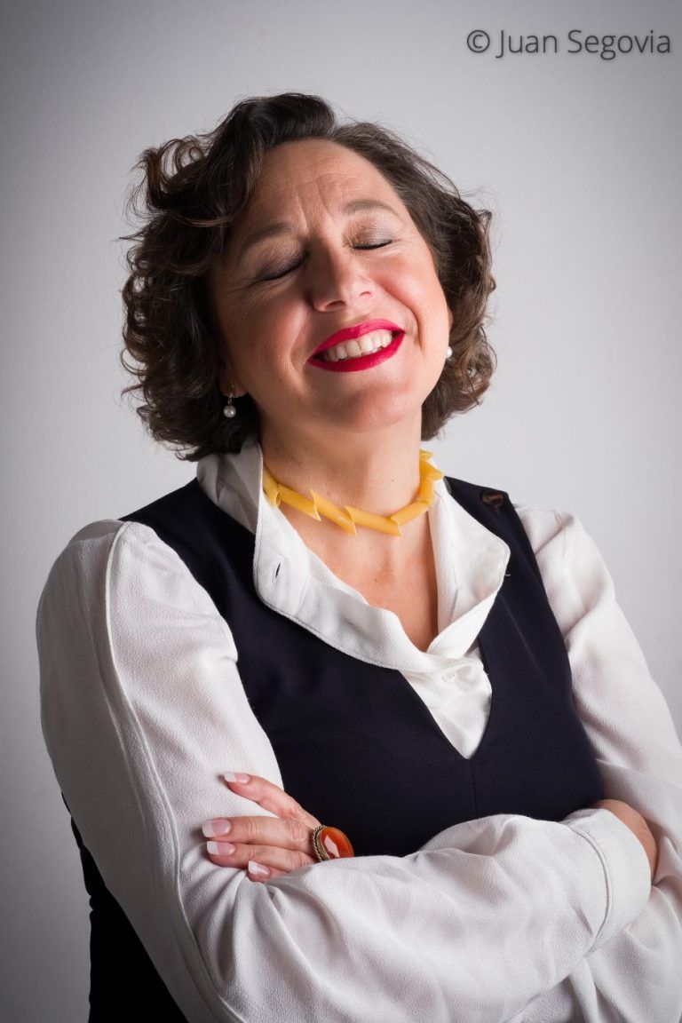 Retrato fotografico editorial de Rosa Maria Altes