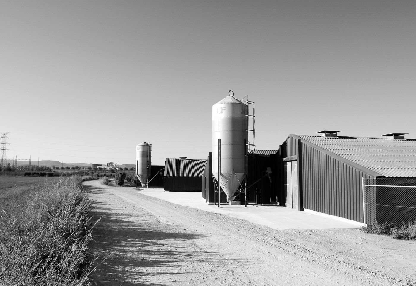 Granja de las instalaciones agroalimentarias URGASA